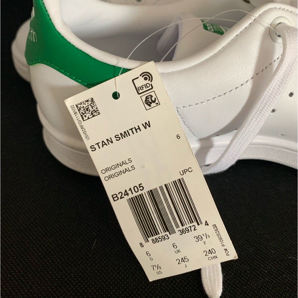 NWT ADIDAS- STAN SMITH  originals - Picture 5 of 10